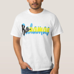 Bahamas-Flaggen-T - Shirt