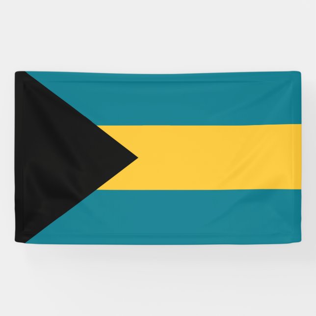 Bahamas-Flaggenbanner Banner (Horizontal)