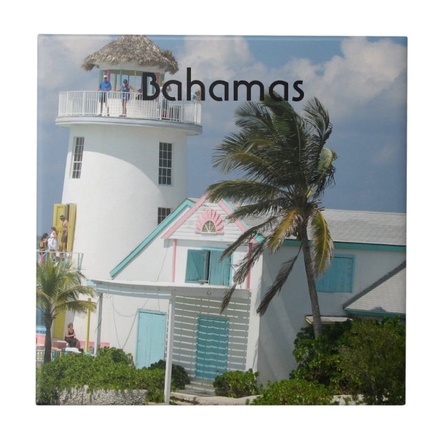 Bahamas Fliese (Vorderseite)
