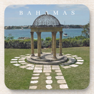 Bahamas Gazebo am Meer Untersetzer