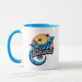 Bahamas Gecko Caribbean Tasse