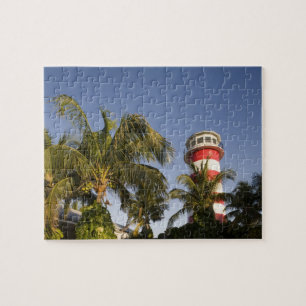 Bahamas, Grand Bahama Island, Freeport, Szene Puzzle