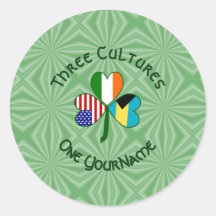 Bahamas irisches amerikanisches Kleeblatt Personal