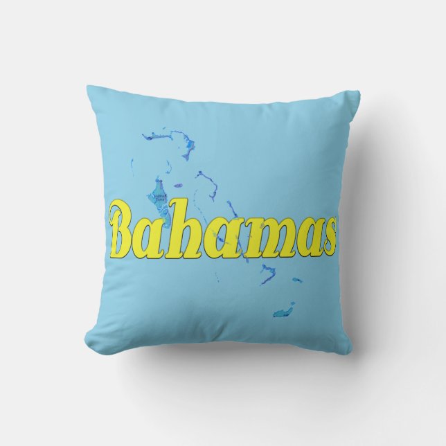 Bahamas Kissen (Vorderseite)
