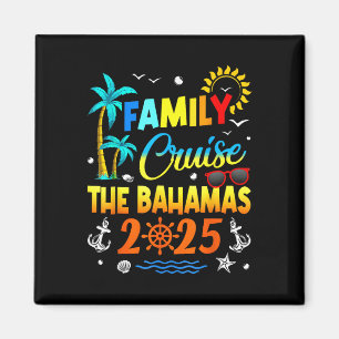 Bahamas-Kreuzfahrt 2025 Familie Freunde Gruppenurl Magnet
