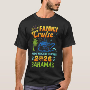 Bahamas-Kreuzfahrt 2026 Familie Freunde Gruppenurl T-Shirt