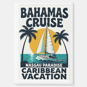 Bahamas Kreuzfahrt Nassau Paradies Magnet