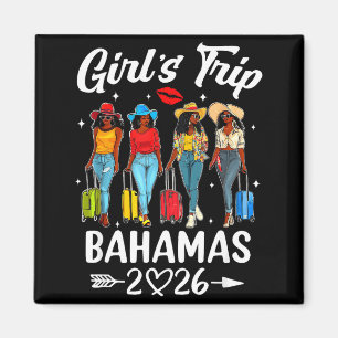 Bahamas Mädchen-Trip 2026 Geburtstagsgruppe Frauen Magnet