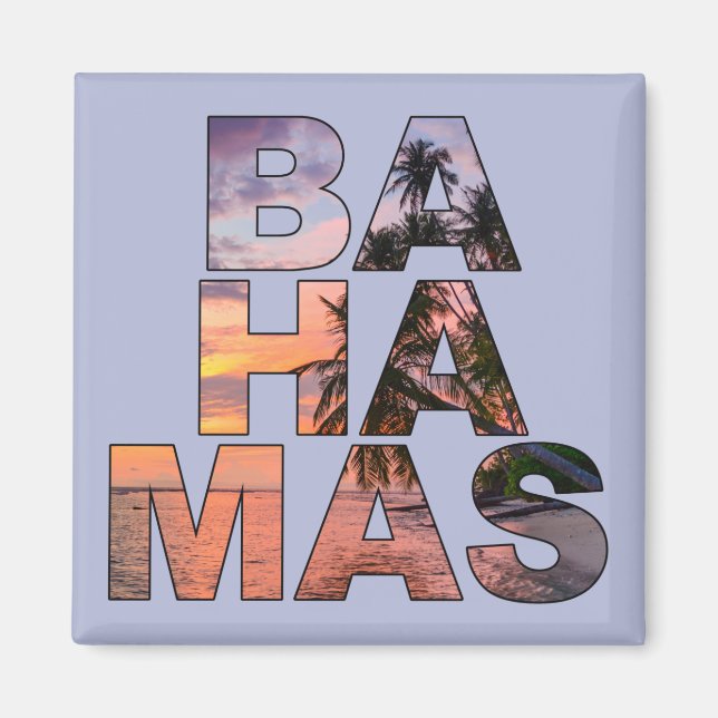 BAHAMAS MAGNET (Vorne)