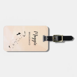 Bahamas Map Gepäcktag, Hochzeitsfeier Gepäckanhänger