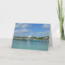Bahamas Marina, Great Abaco Island Card Karte