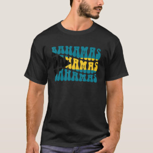 Bahamas Nassau Strand alte Palmen Urlaub_1 T-Shirt