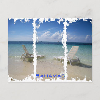 Bahamas Not leidende Postkarte