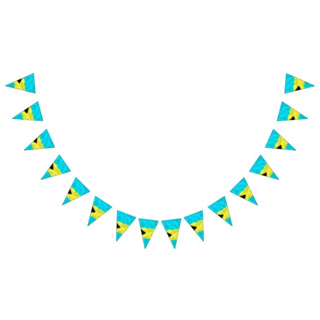 Bahamas Ölgemälde Zeichnend Wimpelkette (Alle)