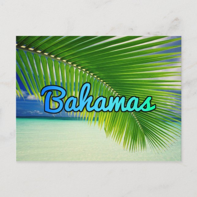 Bahamas Postkarte (Vorderseite)