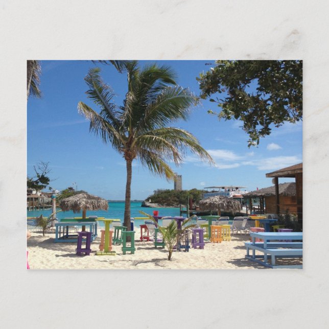 Bahamas Postkarte (Vorderseite)
