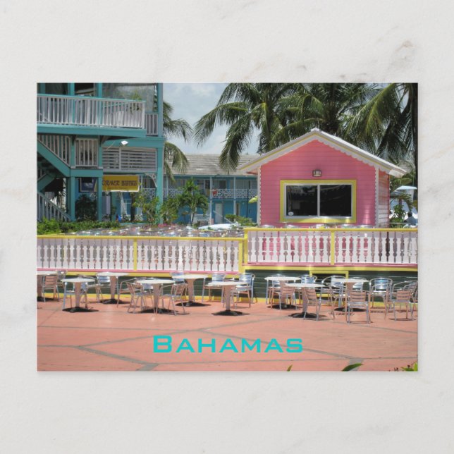Bahamas Postkarte (Vorderseite)