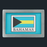 Bahamas Rechteckige Gürtelschnalle<br><div class="desc">Bahamas</div>