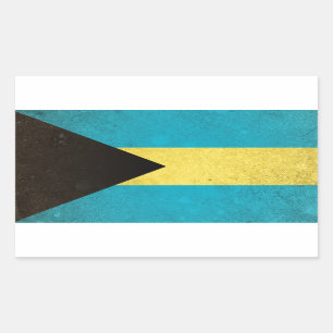 Bahamas Rechteckiger Aufkleber