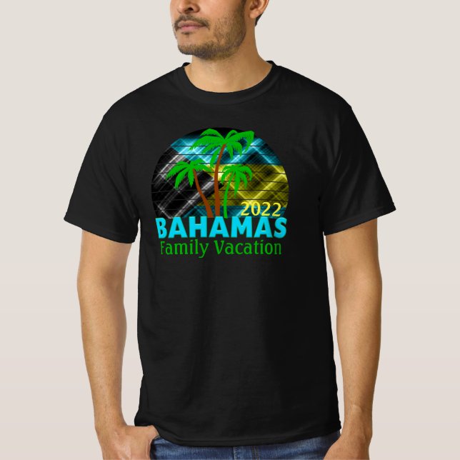 Bahamas Reiseservice Gruppe Matching T-S T-Shirt (Vorderseite)