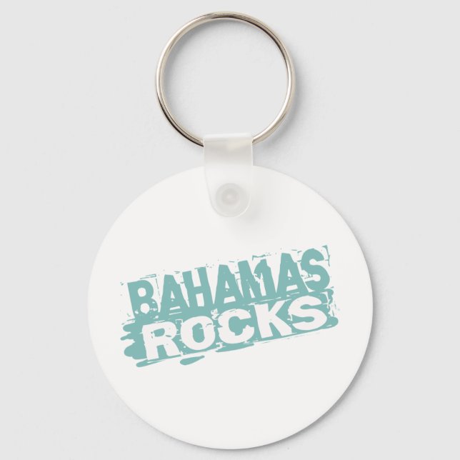 Bahamas Rocks Schlüsselanhänger (Vorderseite)