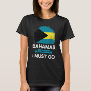 Bahamas rufen mich an, ich muss das bahamianische T-Shirt