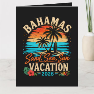 Bahamas Sand Meer Sonn Urlaub 2026 Karte
