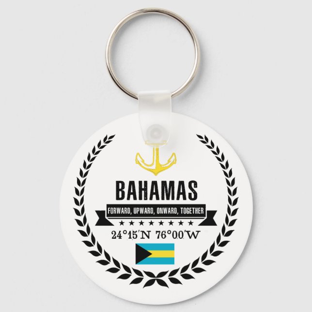 Bahamas Schlüsselanhänger (Vorderseite)