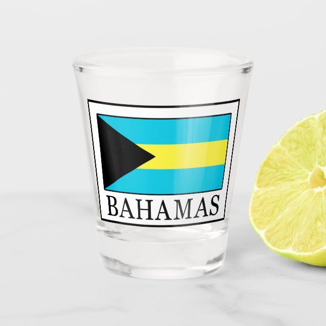Bahamas Schnapsglas (Vorderseite)