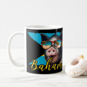 Bahamas Schwimmen Schweine - Exuma Pig Beach Adven Kaffeetasse