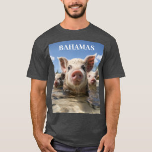Bahamas Schwimmen Schweine - Exuma Pig Beach Adven T-Shirt