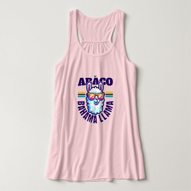 Bahamas Souvenir Geschenk: Abaco Bahamas Bahama Ll Tank Top (Design Vorderseite)