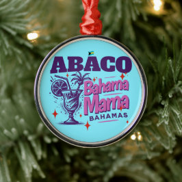 Bahamas Souvenir Geschenk: Abaco Bahamas Bahama Ma Ornament Aus Metall