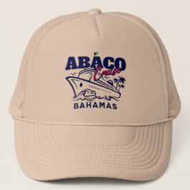 Bahamas Souvenir Geschenk : Abaco Bahamas Cruise Truckerkappe