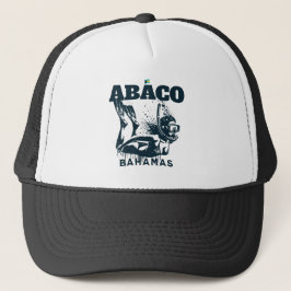 Bahamas Souvenir Geschenk: Abaco Bahamas Dive Truckerkappe