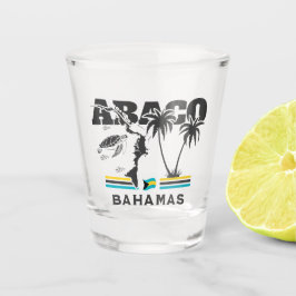 Bahamas Souvenir Geschenk: Abaco Bahamas Unabhängi Schnapsglas