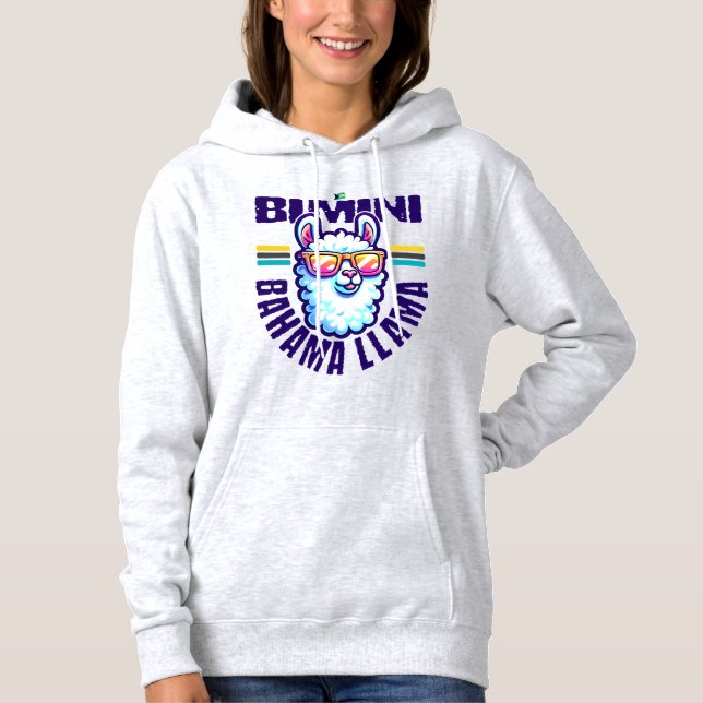 Bahamas Souvenir Geschenk: Bimini Bahamas Bahama L Hoodie (Vorderseite)