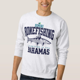 Bahamas Souvenir Geschenk: Bimini Bahamas Bonefish Sweatshirt