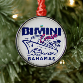 Bahamas Souvenir Geschenk : Bimini Bahamas Cruise Ornament Aus Metall
