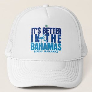 Bahamas Souvenir Geschenk : Bimini Bahamas Cruise Truckerkappe