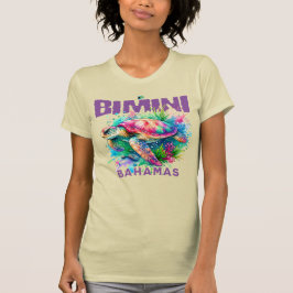 Bahamas Souvenir Geschenk: Bimini Bahamas Sea Turt T-Shirt