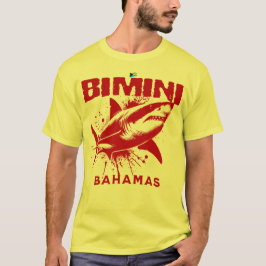 Bahamas Souvenir Geschenk: Bimini Bahamas Shark Fi T-Shirt