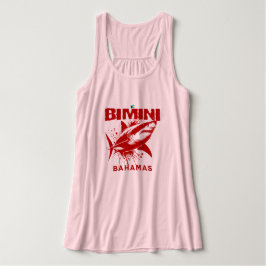 Bahamas Souvenir Geschenk: Bimini Bahamas Shark Fi Tank Top