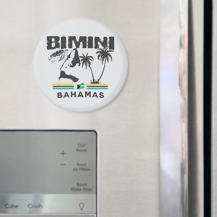 Bahamas Souvenir-Geschenk: Bimini Bahamas Unabhäng Magnet