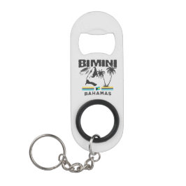 Bahamas Souvenir-Geschenk: Bimini Bahamas Unabhäng Mini Flaschenöffner