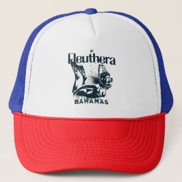 Bahamas Souvenir Geschenk : Eleuthera Bahamas Dive Truckerkappe