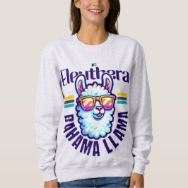 Bahamas Souvenir Geschenk : Eleuthera Bahamas Llam Sweatshirt