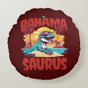 Bahamas Souvenir Geschenk: Exuma Bahamas Bahama Sa Rundes Kissen