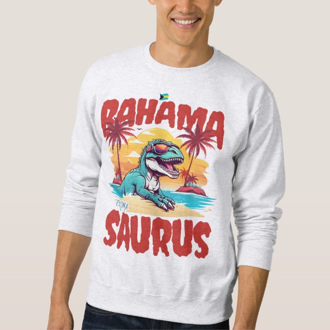 Bahamas Souvenir Geschenk: Exuma Bahamas Bahama Sa Sweatshirt (Vorderseite)