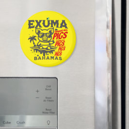 Bahamas Souvenir Geschenk: Exuma Bahamas Schwimmsc Magnet